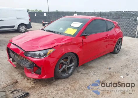 2019 Hyundai Veloster 2.0 из США, поврежденный, VIN KMHTG6AFXKU019399
